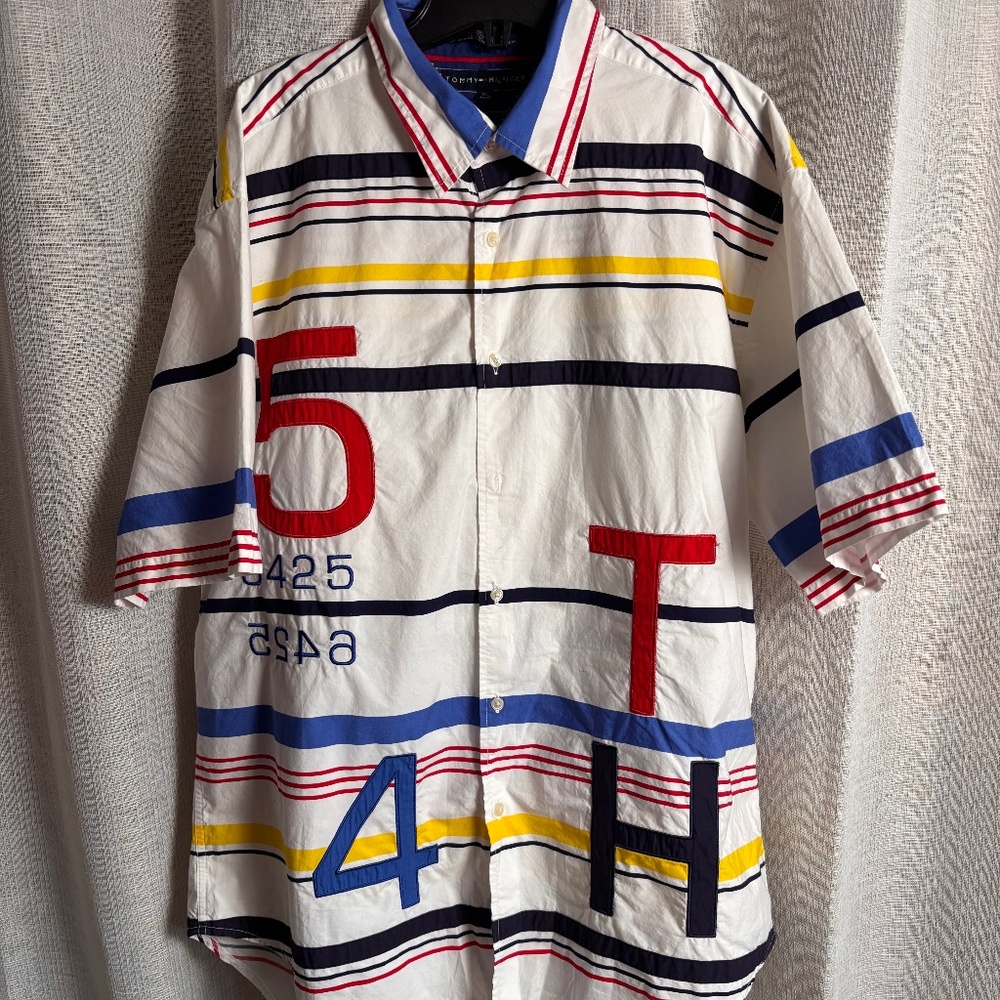 Tommy Hilfiger Sailing Themes Button Down Shirt